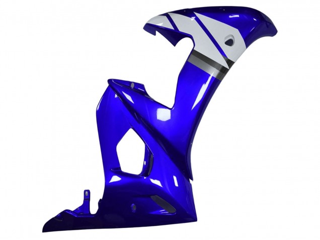 2003-2004 Yamaha YZF R6 Motorcycle Fairings - Blue White