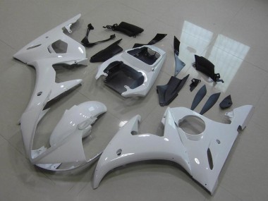 Cheap 2003-2004 Yamaha YZF R6 Motorcycle Fairings - Glossy White