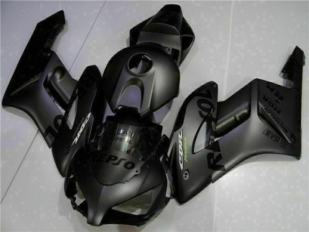 2004-2005 Honda CBR1000RR Motorcycle Fairings - Matte Black Repsol