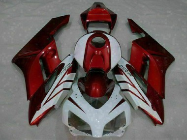 Cheap 2004-2005 Honda CBR1000RR Motorcycle Fairings - White Red Black
