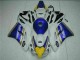 2004-2005 Honda CBR1000RR Motorcycle Fairing - White Blue Yellow Rothmans