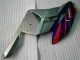 2004-2005 Honda CBR1000RR Motorcycle Fairings - Silver Red Blue Black Stripe
