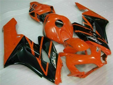 Cheap 2004-2005 Honda CBR1000RR Motorcycle Fairings - Orange Glossy Black