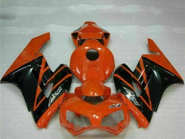 Cheap 2004-2005 Honda CBR1000RR Motorcycle Fairings - Orange Glossy Black