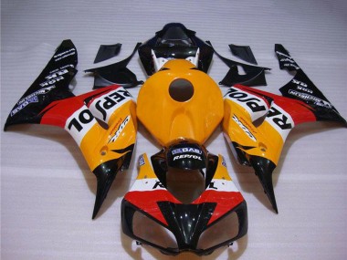 Cheap 2004-2005 Honda CBR1000RR Bike Fairings - Orange White Red Glossy Black Repsol