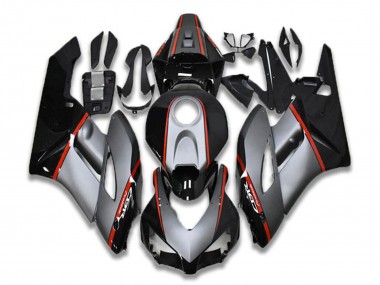 Cheap 2004-2005 Honda CBR1000RR Motorcycle Fairings - Grey Red Glossy Black