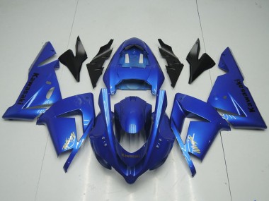 Cheap 2004-2005 Kawasaki ZX10R Motorcycle Fairings - Blue
