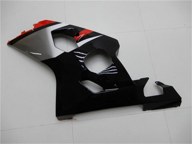2004-2005 Suzuki GSXR 600/750 Motorcycle Fairings - Red Silver Black