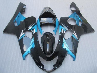 Cheap 2004-2005 Suzuki GSXR 600/750 Motorcycle Fairings - Blue White Black