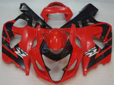 Cheap 2004-2005 Suzuki GSXR 600/750 Motorcycle Fairings - Red Black