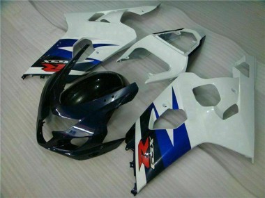Cheap 2004-2005 Suzuki GSXR 600/750 Motorcycle Fairings - White Blue Glossy Black Red