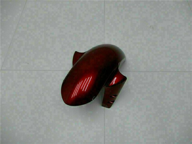 2004-2006 Yamaha YZF R1 Motorcycle Fairings - Maroon Red Matte Black
