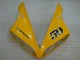 2004-2006 Yamaha YZF R1 Motorcycle Fairings - Yellow Glossy Black Dunlop 50