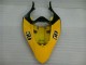2004-2006 Yamaha YZF R1 Motorcycle Fairings - Yellow Glossy Black Dunlop 50
