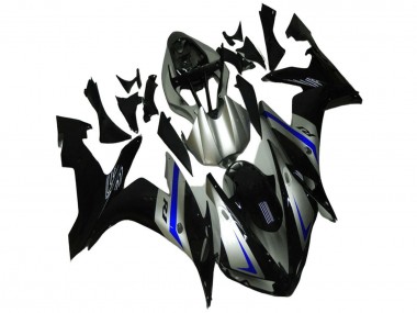 Cheap 2004-2006 Yamaha YZF R1 Motorcycle Fairings - Silver Blue Black