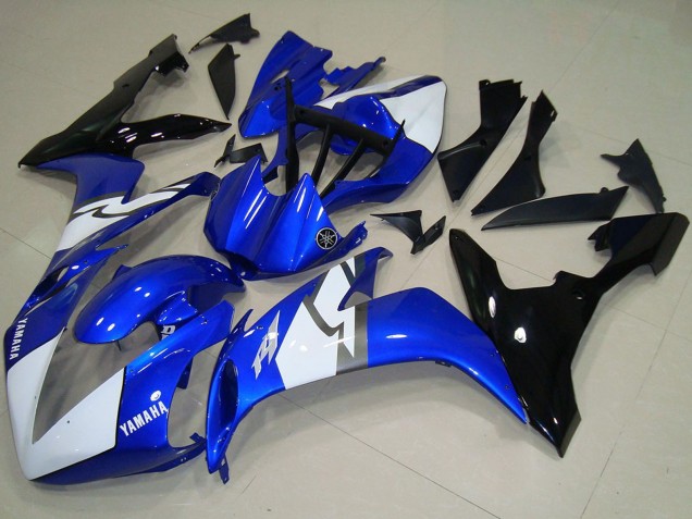 2004-2006 Yamaha YZF R1 Motorcycle Fairings - White Blue Black