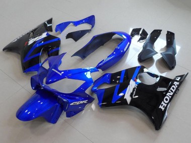Cheap 2004-2007 Honda CBR600 F4i Motorcycle Fairing - Blue Glossy Black