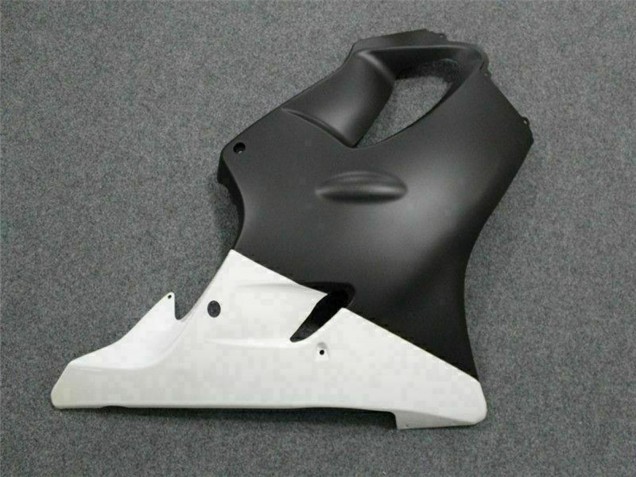2004-2007 Honda CBR600 F4i Motorcycle Fairings - White Matte Black