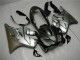 2004-2007 Honda CBR600 F4i Motorcycle Fairings - Silver Matte Black