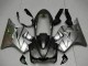 2004-2007 Honda CBR600 F4i Motorcycle Fairings - Silver Matte Black