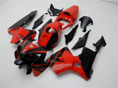 Cheap 2005-2006 Honda CBR600RR Abs Fairings - Red Black
