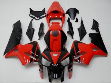Cheap 2005-2006 Honda CBR600RR Abs Fairings - Red Black