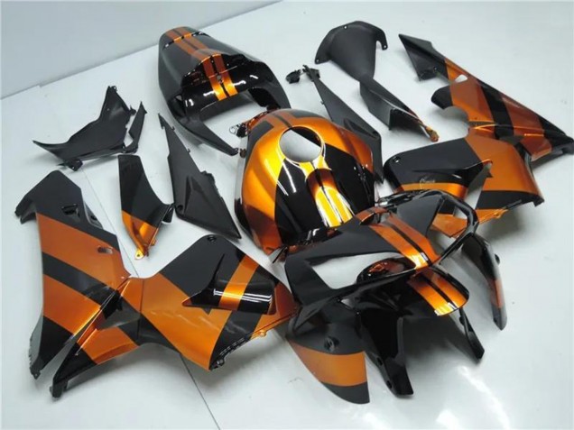 2005-2006 Honda CBR600RR Bike Fairings - Orange Black