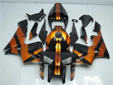 Cheap 2005-2006 Honda CBR600RR Bike Fairings - Orange Black