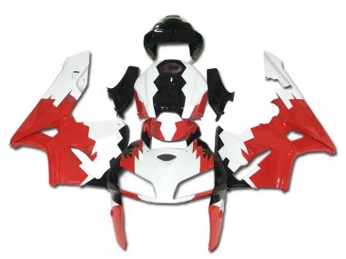 Cheap 2005-2006 Honda CBR600RR Bike Fairings - White Red Black