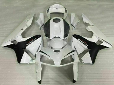 Cheap 2005-2006 Honda CBR600RR Bike Fairings - White Black