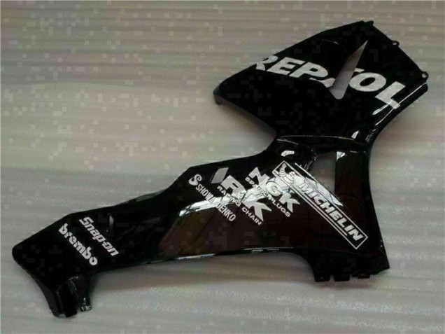 2005-2006 Honda CBR600RR Motorcycle Fairings - Black Repsol