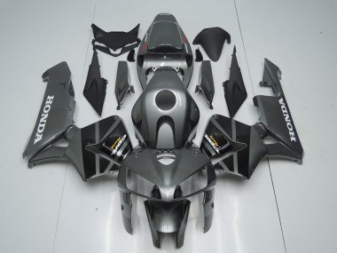 Cheap 2005-2006 Honda CBR600RR Motorcycle Fairing Kits - Grey Black