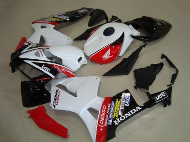 Cheap 2005-2006 Honda CBR600RR Motorcycle Fairings - White Red Black Lee