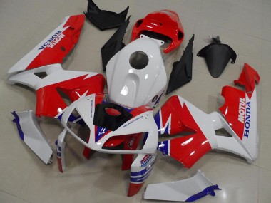 Cheap 2005-2006 Honda CBR600RR Abs Motorcycle Fairings - White Red Blue