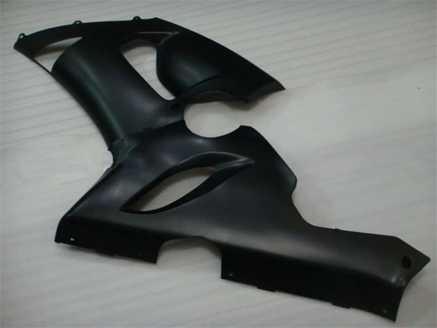2005-2006 Kawasaki ZX6R Motorcycle Fairings - Matte Black