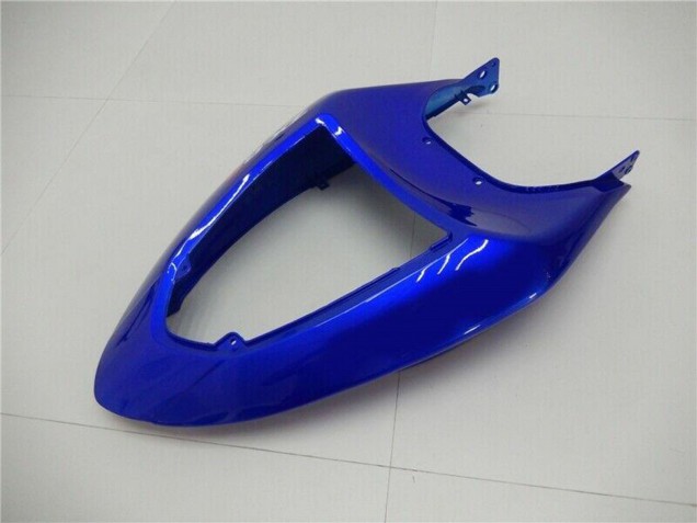 2005-2006 Kawasaki ZX6R Motorcycle Fairings - Blue Matte Black