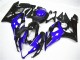 2005-2006 Suzuki GSXR 1000 Motorcycle Fairing Kits - Blue Black