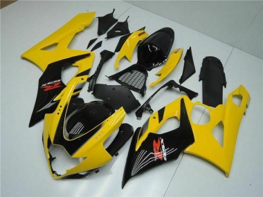 Cheap 2005-2006 Suzuki GSXR 1000 Motorcycle Fairings - Yellow Glossy Black Red