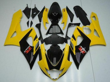 Cheap 2005-2006 Suzuki GSXR 1000 Motorcycle Fairings - Yellow Glossy Black Red