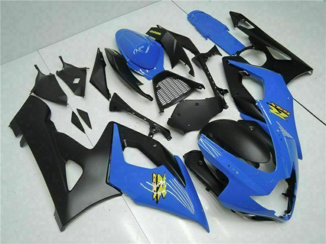 2005-2006 Suzuki GSXR 1000 Motorcycle Fairing - Blue Black