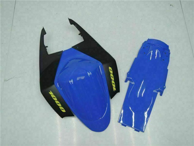 2005-2006 Suzuki GSXR 1000 Motorcycle Fairing - Blue Black
