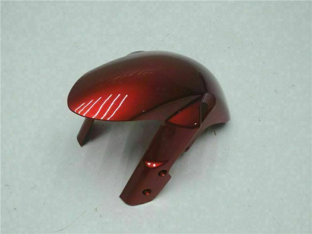 2005-2006 Suzuki GSXR 1000 Motorcycle Fairing - Red Glossy Black