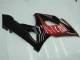 2005-2006 Suzuki GSXR 1000 Motorcycle Fairings - Red Silver Glossy Black