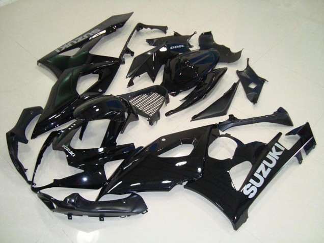 2005-2006 Suzuki GSXR 1000 Motorcycle Fairings - Glossy Black