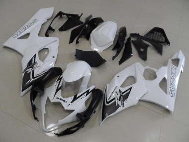 Cheap 2005-2006 Suzuki GSXR 1000 Motorcycle Fairing - White Black
