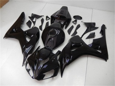 Cheap 2006-2007 Honda CBR1000RR Motorcycle Fairings - Glossy Black