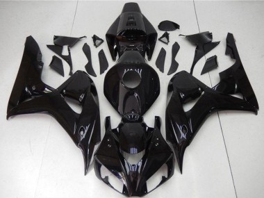 Cheap 2006-2007 Honda CBR1000RR Motorcycle Fairings - Glossy Black