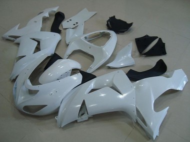 Cheap 2006-2007 Kawasaki ZX10R Motorcycle Fairings - White