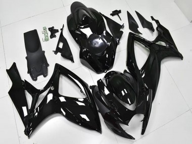 Cheap 2006-2007 Suzuki GSXR 600/750 Bike Fairings - Glossy Black