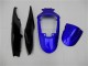 2006-2007 Suzuki GSXR 600/750 Motorcycle Fairings - Blue Glossy Black